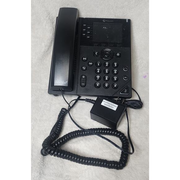 Polycom VVX 350 Black IP Display Speakerphone - Picture 5 of 8